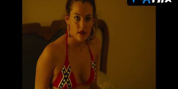 Riley Keough Bikini Scene  in American Honey