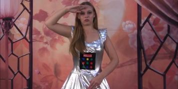Robot girl hypnotized 