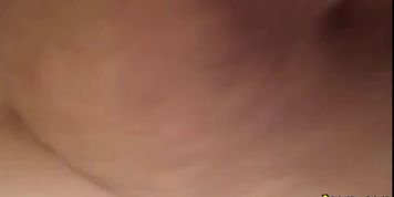 Chubby girl likes the dildo deep inside