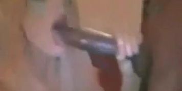CD sissy slut deepthroating bbc
