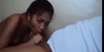 Hot Babe Suck A fat guys cock