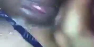 finger bang makes tinder ebony cum (Fatpussy)