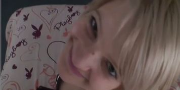 Hot Blonde In Action
