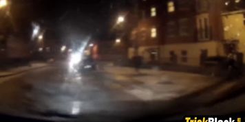 Ebony stripper slut with handcuffs on her hands fucked hard by a police man