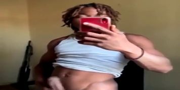 Hung Dreadhead Verbal Stroking