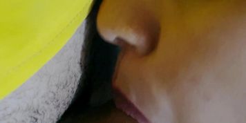 safada mamando gostoso e levando gozada na boca (Alison Webb)