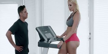 To make Vanessas workout complete, she takes Brads cock in her MILF pussy