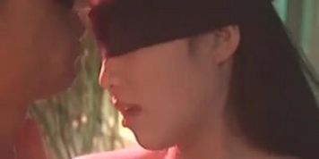 Uncensored Kaori Kirara Japanese av idol blindfolded and bitchy