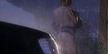 David Perry In Lover's Sex In The Rain (Sandra Iron)