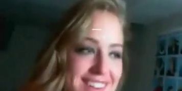 Blonde bbc facial