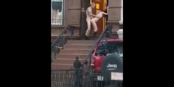 Caught - Grandpa Fucking a Hooker in Public