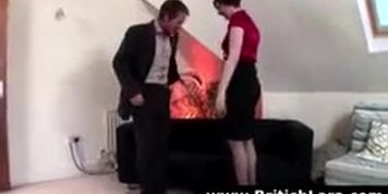 Bisexual British milf in stockings has sexy fun
