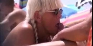 German Granny Blowjob
