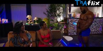 Nzinga Imani Breasts,  Underwear Scene  in All The Queens Men