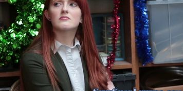 Shoplifting amateur spunk