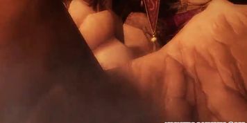 Big dick orcs ramming tight elf babe