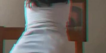 Tweaking big Ass latina