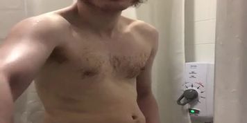 Jerk off in the shower