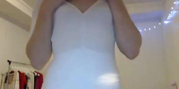 Attractive Amateur Blonde Tranny Slut
