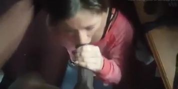 cheating wife sucking black cock (brunette_bbw)
