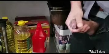 Step mother fucked and cum flood out of mouth in the car with step son 