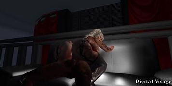 Sexy Blonde Milf loves taking it black 3