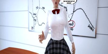 Interracial Lesson 3D Comic