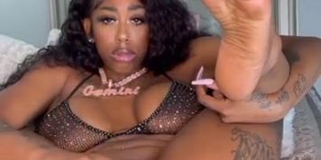Hot Ebony Anal Training