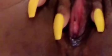 Ebony pink pussy
