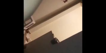Lene fucked with a baep police officer and took off the condom to fuck him the way the bitch likes it