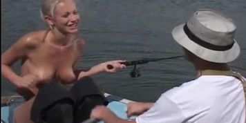 Summercamp sex with blonde