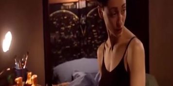 Francesca Inaudi Breasts,  Bush Scene  in Dopo Mezzanotte