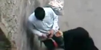 Arab Hijab Housewife Caught Whoring