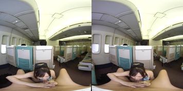 Mayu Suzuki - [KMVR-254] 'Big tits beautiful stewardess SEX service! ' (GearVR-HQ-PSVR-Oculus_180_sbs 3200x1600 60fps)