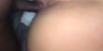 Cream pied in latina
