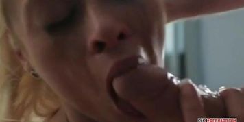 Beautiful Blonde Hard Deepthroat (Rebecca Blue)