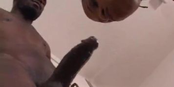 Puddin red lingerie blowjob