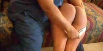 Ashley Spanked OTK