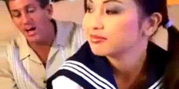 Tia Tanaka Cute tiny asian schoolgirl