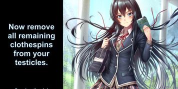 Hentai Anime JOI - Yukino Yukinoshita (Service Club Gets You Off)
