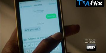 Gabrielle Union Underwear Scene  in Being Mary Jane (Gabriella Banks, Nevaeh Lace, Smoking Mary Jane)