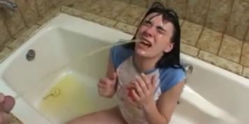 Piss in her mouth