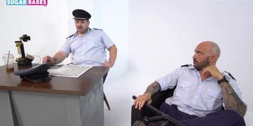 SUGARBABESTV : Greek police knows better (Rosa Rozita)