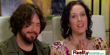Horny couple joined the mansion to fuck and have pleasure with more swingers