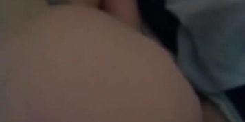 Pushing my CUM Deep inside the Babysitters wet unprotected Pussy