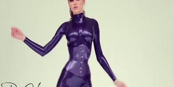Alexandra potter purple latex