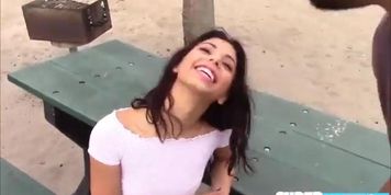 Gorgeous latina Gina Valentina gets banged rough by her dealer (Gina Valentino)
