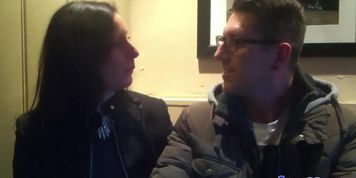 Glam mature suck dick after picking up bloke