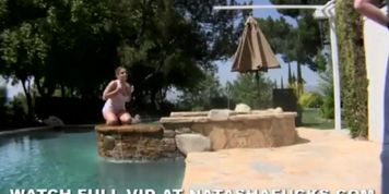 Outdoor Wet By The Pool (Natasha Nice)