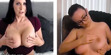 Girlsway Hot MILF Reagan Foxx Watches Tutorial Videos To Please Herself (Jay Taylor)
